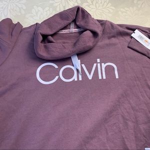 🆕Size S-Calvin Klein Women's Cropped Logo Hoodie